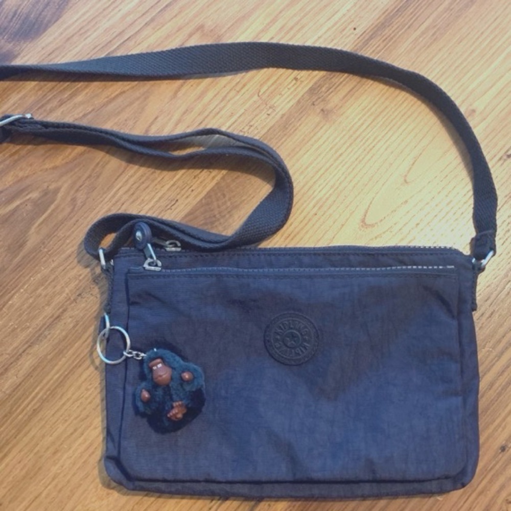 Kipling Mikaela Crossbody Blue Tonal